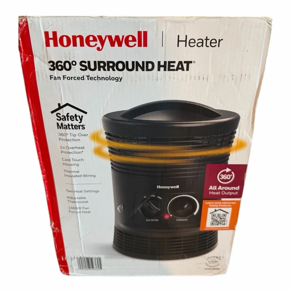 Black Heater with 360° Surround Heat - Picture 4 of 4